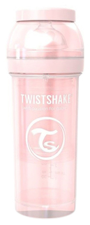 Детская бутылочка Twistshake Антиколиковая Pearl Pink 260 мл