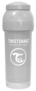 Детская бутылочка Twistshake Антиколиковая Pastel Grey 260 мл