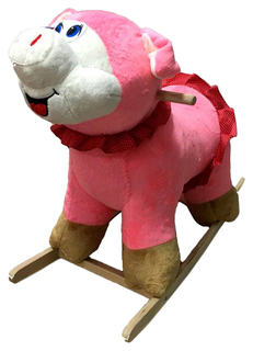 Качалка детская Тутси Свинка девочка 642-2018