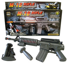 Огнестрельное игрушечное оружие Гратвест Автомат Army Force M 16 Gratwest
