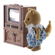 Игровой набор sylvanian families цветной телевизор