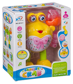 Интерактивная игрушка Shantou Gepai Танцующий краб 3013-1