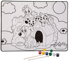 Пазл Bondibon Домашние питомцы ВВ2825 12 элементов