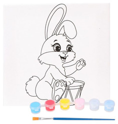 Роспись по холсту Color Puppy «Зайчик» 95481