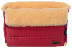Муфта меховая для коляски Nuovita "Alpino Pesco", цвет: красный, арт: NUO_mALPP