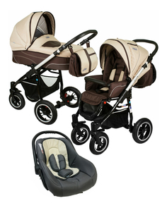 Коляска 3 в 1 Noordline beatrice Alu Beige