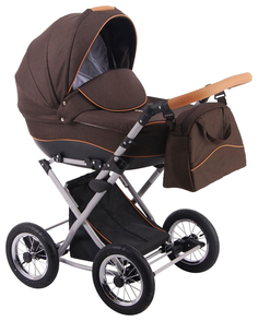 Коляска 3 в 1 Lonex Parrilla - Dark Brown