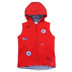 Жилет Мамуляндия, цв. красный, 92 р-р