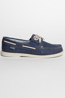 Мокасины женские Skechers 34489 синие 38.5 RU