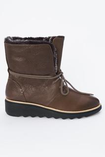 Ботинки женские Clarks 26136366 коричневые 36 RU