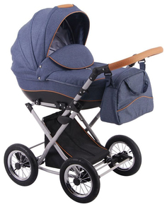 Коляска 3 в 1 Lonex Parrilla - Dark Blue