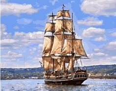 Картина по номерам Paintboy GX 26061 Морской пейзаж 40*50