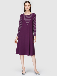 Платье женское Helmidge 7800 фиолетовое 22 UK