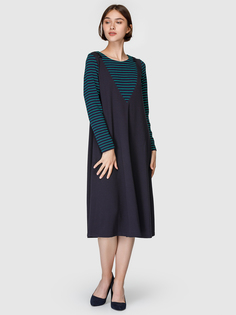 Платье женское Helmidge 7801 синее 26 UK