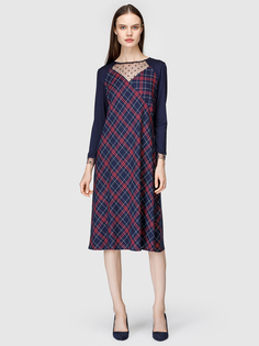 Платье женское Helmidge 7575 синее 26 UK