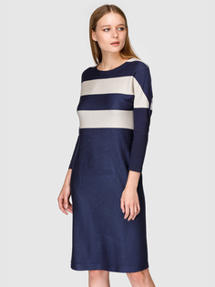 Платье женское Helmidge 7936 синее 14 UK