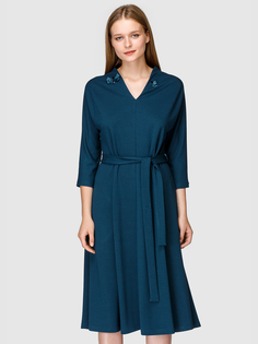 Платье женское Helmidge 7544 зеленое 20 UK