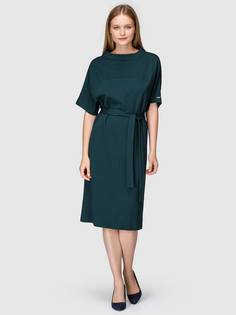 Платье женское Helmidge 7876 зеленое 26 UK