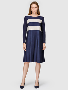 Платье женское Helmidge 7938 синее 16 UK