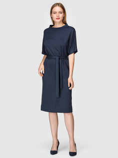 Платье женское Helmidge 7877 синее 10 UK