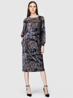 Платье женское Helmidge 7752 черное 18 UK