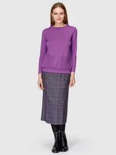 Блузка женская Helmidge 7709 фиолетовая 10 UK