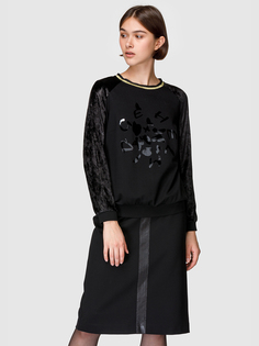 Блузка женская Helmidge 7932 черная 16 UK