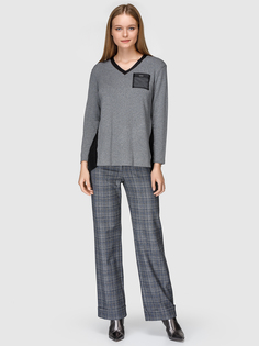 Блузка женская Helmidge 7916 серая 16 UK