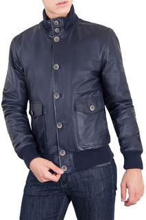 Leather jacket AD MILANO
