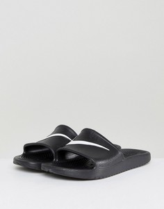 Черные шлепанцы Nike Kawa 832528-001-Черный