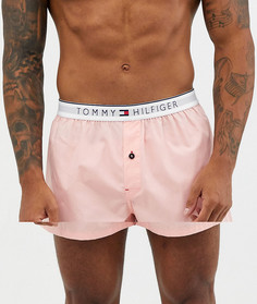 Тканые боксеры Tommy Hilfiger-Красный
