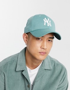 Сине-зеленая кепка с регулируемым ремешком New Era 9forty NY-Синий