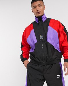 Черная спортивная куртка на молнии Puma TFS OG Half-Черный