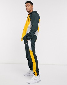 Желто-зеленые джоггеры с манжетами Nike-Желтый