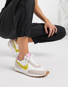 Кроссовки кремового цвета на резиновой подошве Nike Daybreak-Кремовый