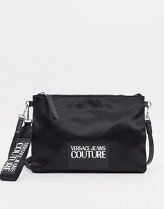 Нейлоновая сумка через плечо Versace Jeans Couture-Черный