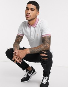 Белое поло Farah-Белый