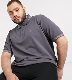 Футболка-поло BOSS Athleisure PLUS-Серый