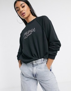 Черный свитшот Puma