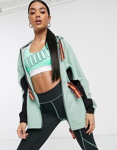 Зеленая куртка с поясом Puma First Mile-Зеленый