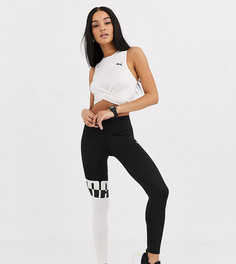 Леггинсы с логотипом Puma эксклюзивно для ASOS-Черный