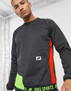 Черный трикотажный свитшот Nike Training
