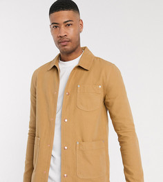Светло-коричневая джинсовая куртка ASOS DESIGN Tall-Светло-коричневый