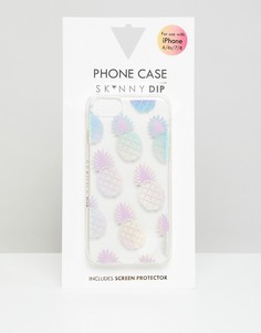 Чехол для iPhone 6/7/8/s с ананасом Skinnydip-Мульти