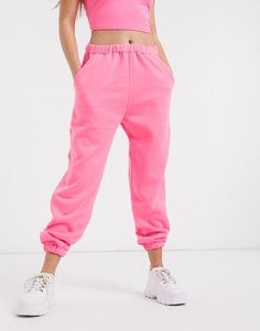 Комбинируемые oversize-джоггеры ASOS DESIGN-Розовый