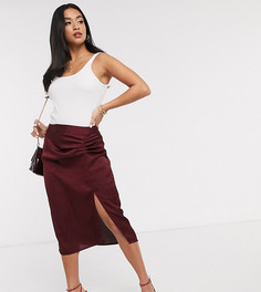 Плиссированная юбка Vero Moda Petite-Красный