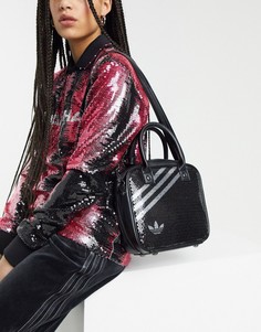 Черная сумка через плечо с пайетками adidas Originals x Anna Isoniemi-Черный