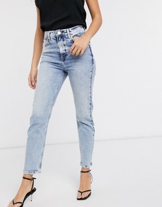 Голубые джинсы скинни River Island-Синий