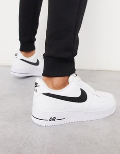 Белые кроссовки Nike Air Force 1 07-Белый