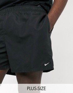 Черные шорты Nike Swimming Plus 5-Черный